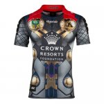 Melbourne Storm Thor Marvel Rugby Jersey 2017 Gray