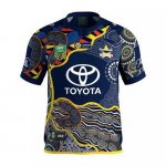 North Queensland Cowboys Rugby Jersey 2017 Indigenousus